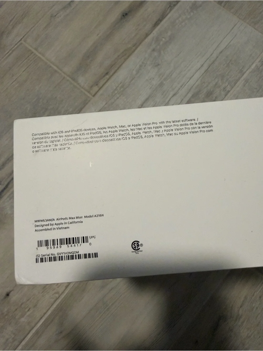 Apple Over-Ear Wireless Headphones - Sky Blue